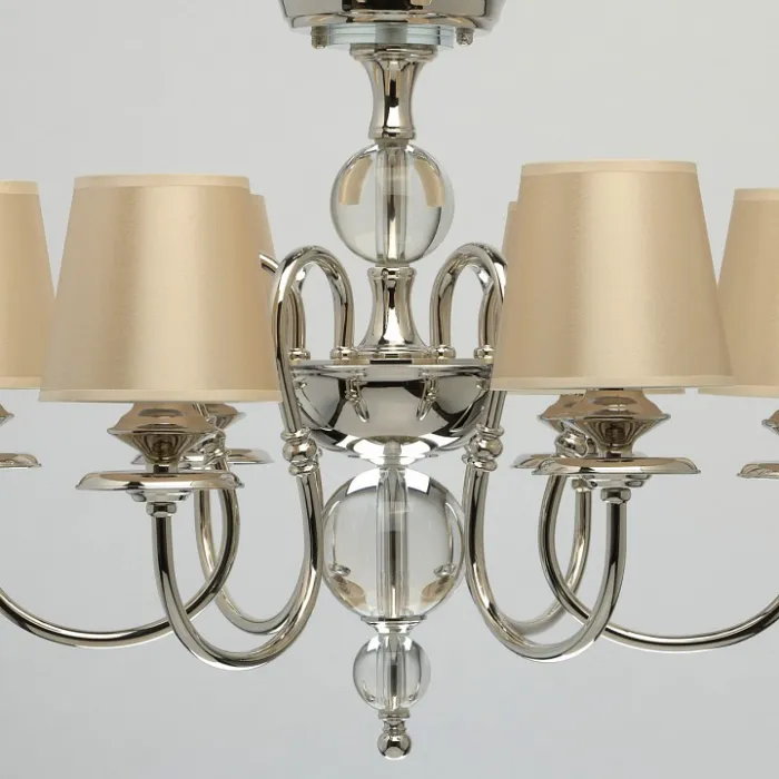Подвесная люстра MW-Light София 355013806 Цвет арматуры хром Цвет плафонов коричневый от ImperiumLoft