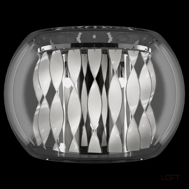 Накладной светильник Lightstar Acquario 752634 Цвет арматуры хром Цвет плафонов прозрачный от ImperiumLoft Накладной светильник Lightstar Acquario 752634 Цвет арматуры хром Цвет плафонов прозрачный от ImperiumLoft