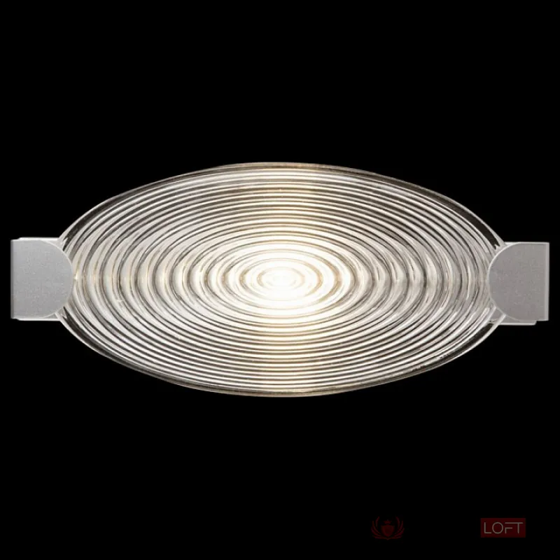 Накладной светильник Maytoni Houston MOD022WL-01S Цвет арматуры серебро Цвет плафонов прозрачный от ImperiumLoft