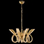 Подвесная люстра Lightstar Stella 892083 Цвет арматуры золото Цвет плафонов янтарный от ImperiumLoft