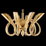 Подвесная люстра Lightstar Stella 892083 Цвет арматуры золото Цвет плафонов янтарный от ImperiumLoft
