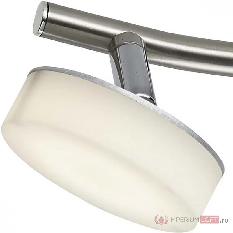 Спот TopLight Penelope TL1237Y-02SN Цвет арматуры никель Цвет плафонов белый от ImperiumLoft
