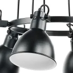 Подвесная люстра Lightstar Acrobata 761167 Цвет арматуры черный Цвет плафонов черный от ImperiumLoft
