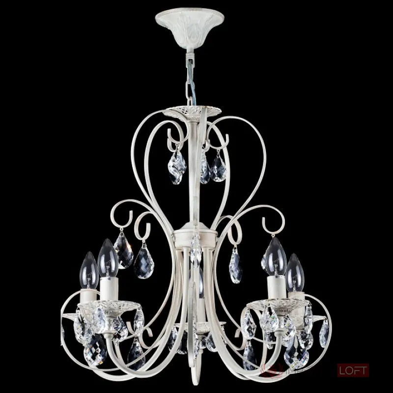Подвесная люстра Maytoni Princess ARM270-05-R Цвет арматуры золото Цвет плафонов прозрачный от ImperiumLoft
