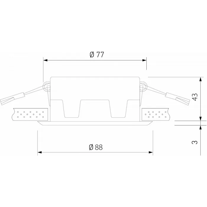 Встраиваемый светильник Elektrostandard Basic 25082/LED от ImperiumLoft
