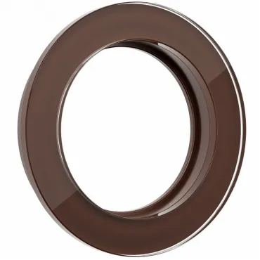 Рамка на 1 пост Werkel WL21-frame-01 (коричневый) Цвет арматуры коричневый Цвет плафонов белый