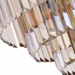 Торшер Divinare Nova 3005/23 PN-6 Цвет арматуры латунь Цвет плафонов коричневый