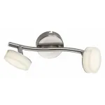 Спот TopLight Penelope TL1237Y-02SN Цвет арматуры никель Цвет плафонов белый