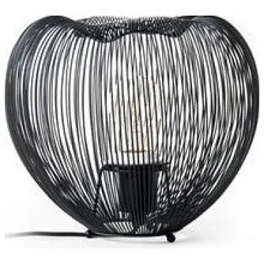 Настольная лампа декоративная Zumaline Cage TL-15012-BK Цвет плафонов черный Цвет арматуры черный