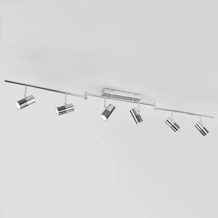 Спот Eurosvet Mini Topper 20086/6 LED хром/черный жемчуг 30W от ImperiumLoft
