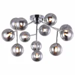 Потолочная люстра Maytoni Dallas MOD545PL-12CH Цвет арматуры хром Цвет плафонов серый от ImperiumLoft