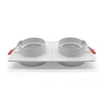 Встраиваемый светильник Ambrella Techno 4 TN318 Цвет плафонов белый Цвет арматуры белый
