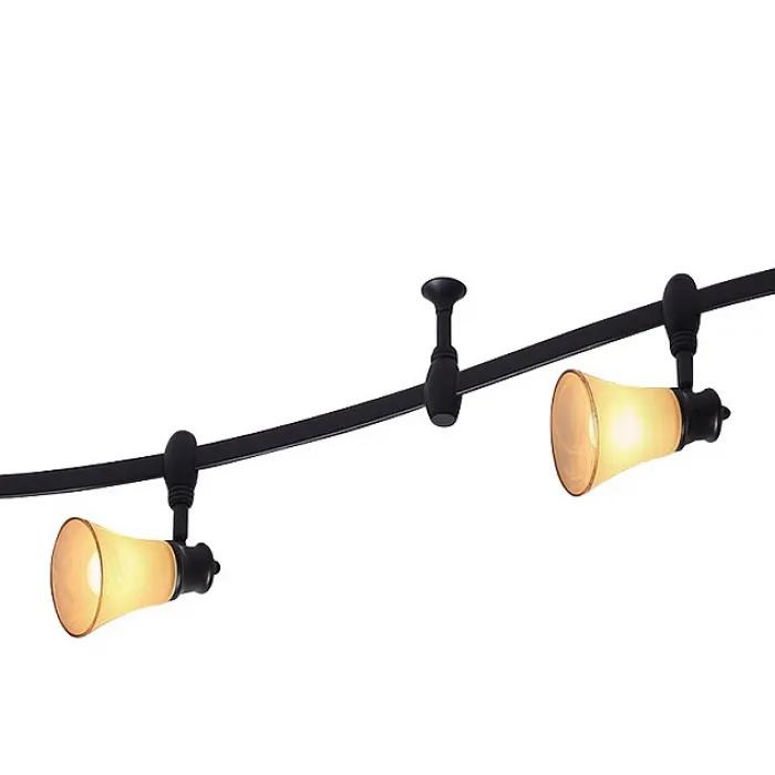 Комплект трековый Citilux 560 CL560145 Цвет арматуры коричневый Цвет плафонов золото от ImperiumLoft