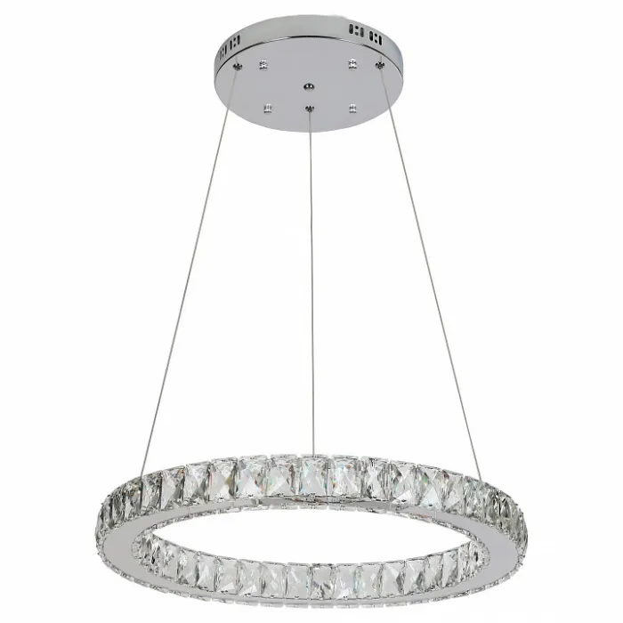 Подвесной светильник Citilux Olimpia EL330P40.1 Цвет арматуры хром Цвет плафонов прозрачный от ImperiumLoft