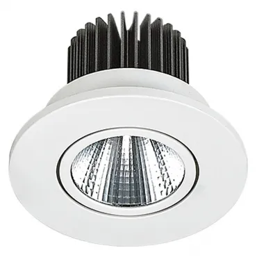 Встраиваемый светильник Ideal Lux Suomy SUOMY 323.1-5W-WT Цвет арматуры белый Цвет плафонов черный