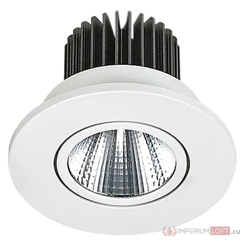 Встраиваемый светильник Ideal Lux Suomy SUOMY 323.1-5W-WT Цвет арматуры белый Цвет плафонов черный от ImperiumLoft