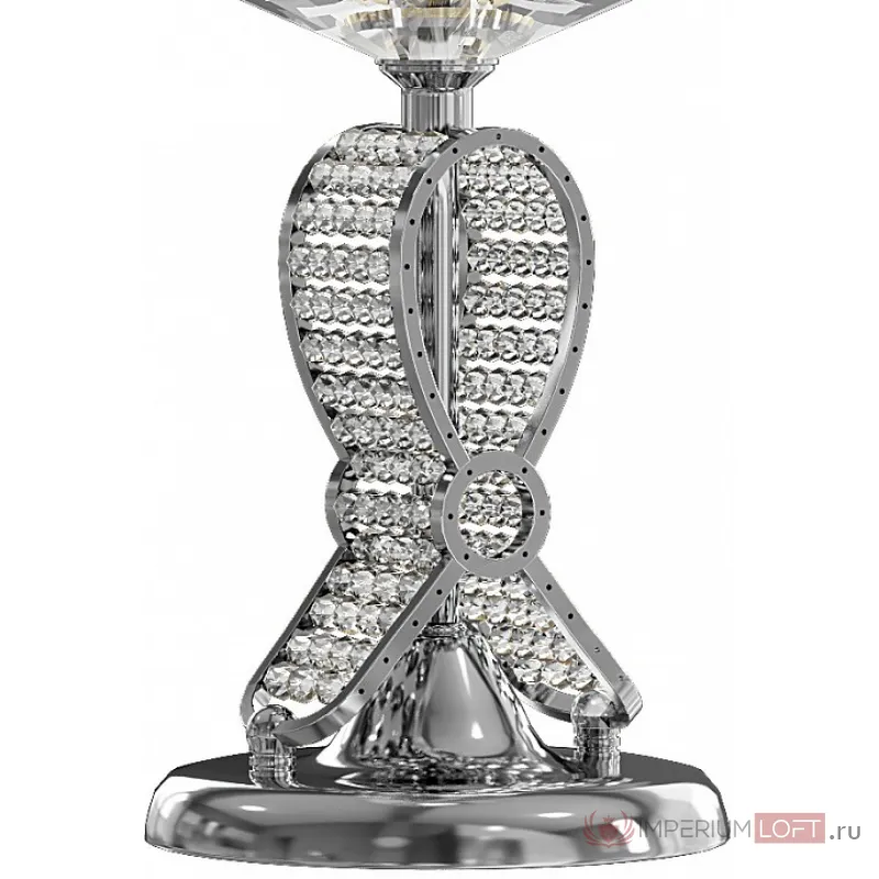 Настольная лампа декоративная Osgona Riccio 705914 Цвет арматуры хром Цвет плафонов хром от ImperiumLoft