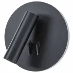 Бра Arte Lamp Electra 1 A8232AP-1BK Цвет плафонов черный Цвет арматуры черный