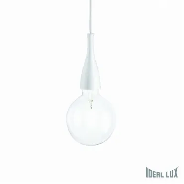 Подвесной светильник Ideal Lux Minimal MINIMAL SP1 BIANCO Цвет арматуры белый Цвет плафонов прозрачный