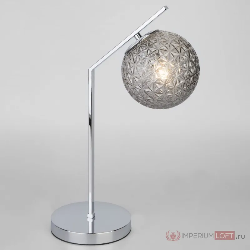 Настольная лампа декоративная Eurosvet Shape 01213/1 хром от ImperiumLoft
