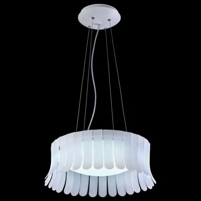 Подвесной светильник Maytoni Degas MOD341-PL-01-24W-W Цвет арматуры белый Цвет плафонов белый от ImperiumLoft