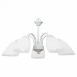 Подвесная люстра Vitaluce V3336 V3336/5 Цвет арматуры белый Цвет плафонов белый от ImperiumLoft