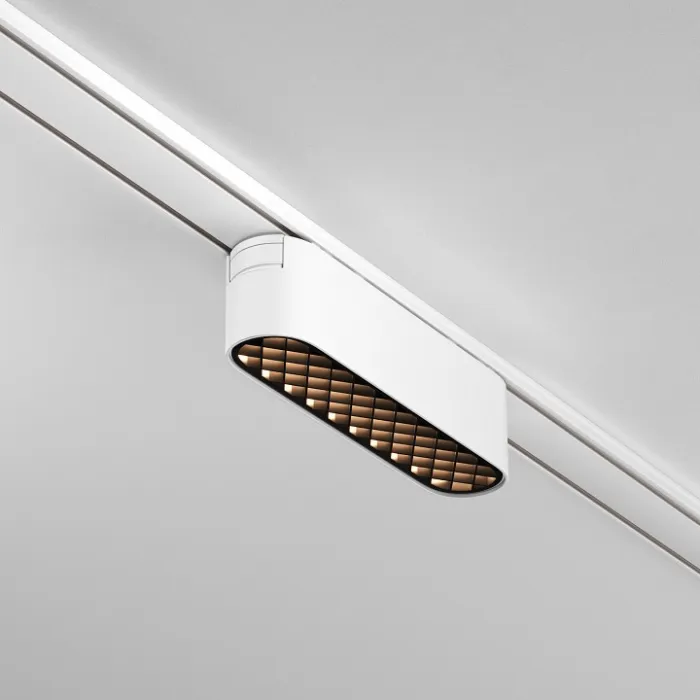 Трековый светильник Maytoni Basis Grid TR084-1-6W4K-W от ImperiumLoft