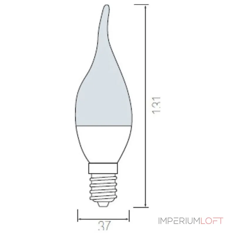 Лампа светодиодная Horoz Electric HL4370L 4Вт 4200K HRZ00000027 Цвет арматуры белый