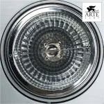 Накладной светильник Arte Lamp Cliff A5643PL-2WH Цвет арматуры белый Цвет плафонов хром