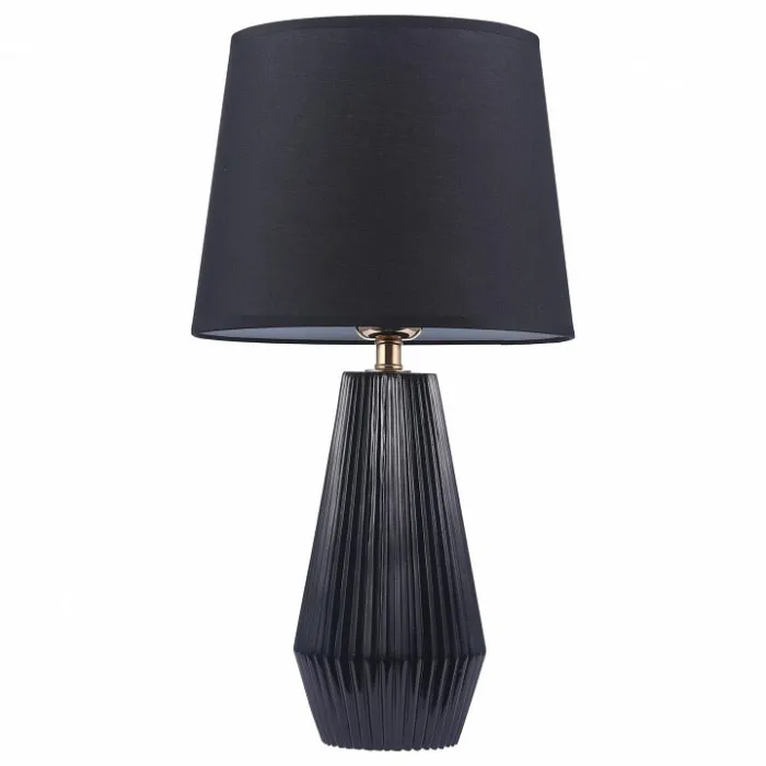 Настольная лампа декоративная Maytoni Calvin Table Z181-TL-01-B Цвет арматуры черный Цвет плафонов черный от ImperiumLoft