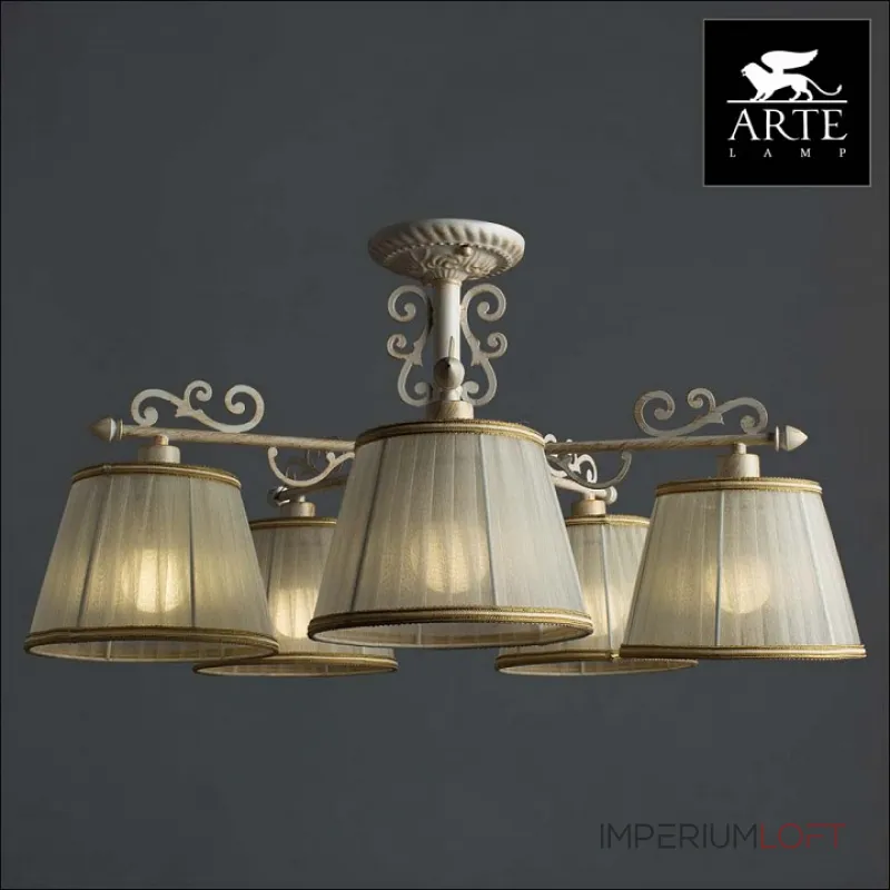 Потолочная люстра Arte Lamp Jess A9513PL-5WG 