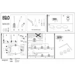 Встраиваемый светильник Eglo ПРОМО Chango 97079 Цвет арматуры белый Цвет плафонов белый