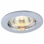 Встраиваемый светильник Arte Lamp Basic A2103PL-1CC Цвет арматуры хром Цвет плафонов белый
