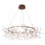 07521-162,33 Люстра Ветта розовое золото d120 h182 Led 81W (3000K) от ImperiumLoft