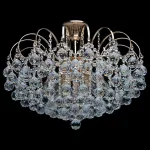 Люстра на штанге MW-Light Жемчуг 9 232016708 Цвет арматуры золото Цвет плафонов прозрачный от ImperiumLoft