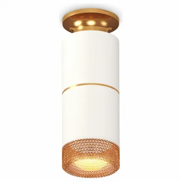 Накладной светильник Ambrella Techno Spot 170 XS6301261 Цвет арматуры золото Цвет плафонов коричневый