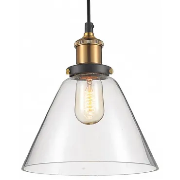 Подвесной светильник Favourite Cascabel 1875-1P Цвет плафонов прозрачный Цвет арматуры бронза