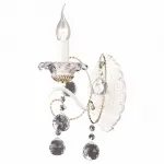 Бра Arte Lamp Amboise A2078AP-1WG Цвет арматуры золото Цвет плафонов прозрачный
