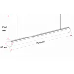 Подвесной светильник Donolux DL18752 DL18752S100/3000 Цвет арматуры серый от ImperiumLoft