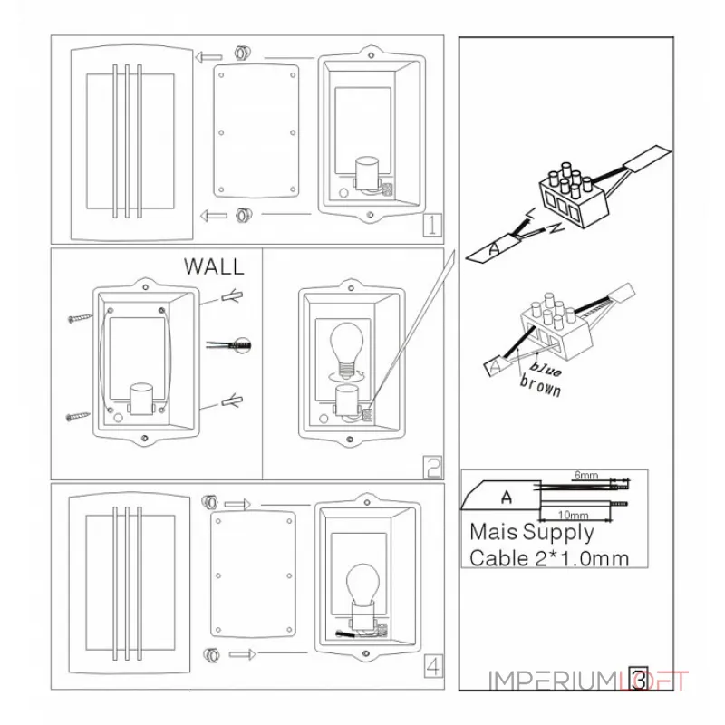 Накладной светильник Globo Orlando 3156-2 Цвет арматуры хром от ImperiumLoft Накладной светильник Globo Orlando 3156-2 Цвет арматуры хром от ImperiumLoft