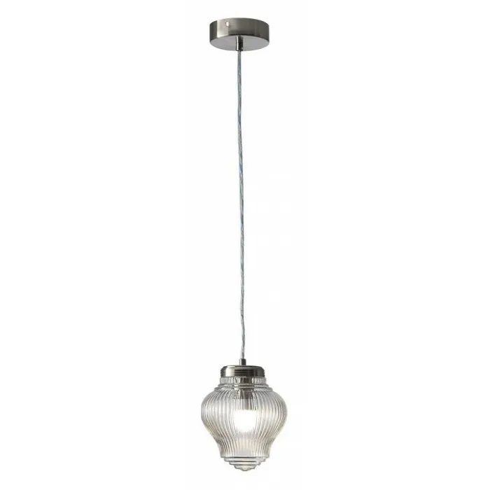 Подвесной светильник Newport 614 6143/S nickel/clear Цвет арматуры никель Цвет плафонов прозрачный от ImperiumLoft
