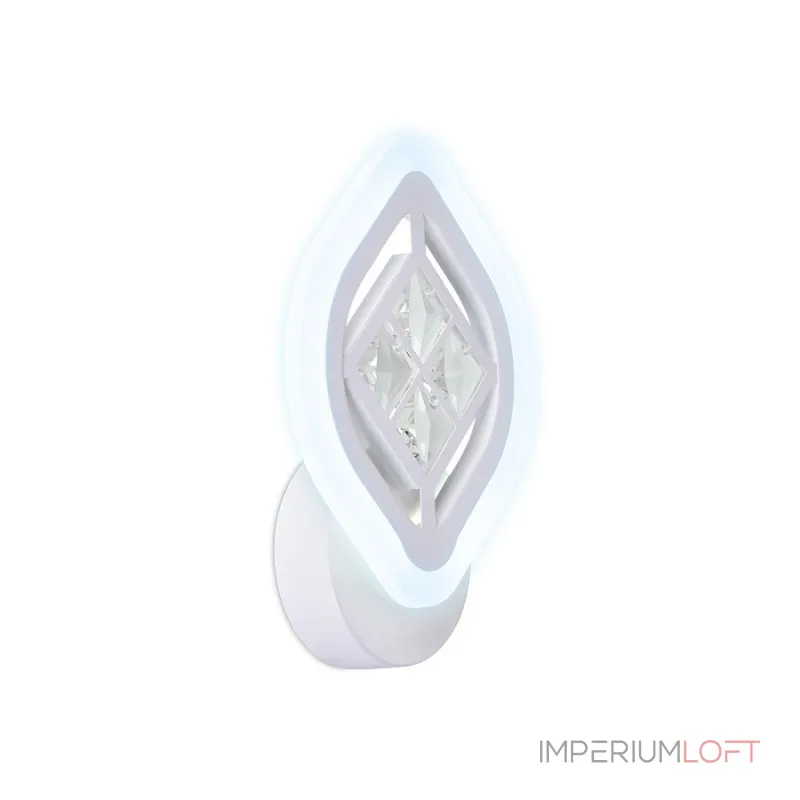 Бра Ambrella Ice 3 FA277 Цвет плафонов белый Цвет арматуры белый Бра Ambrella Ice 3 FA277 Цвет плафонов белый Цвет арматуры белый