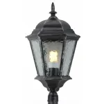 Наземный высокий светильник Arte Lamp Genova A1206PA-1BS Цвет арматуры серебро Цвет плафонов прозрачный от ImperiumLoft
