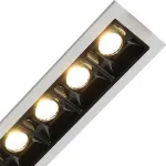 Встраиваемый светильник Arte Lamp Grill A3153PL-10BK Цвет арматуры черный Цвет плафонов разноцветный