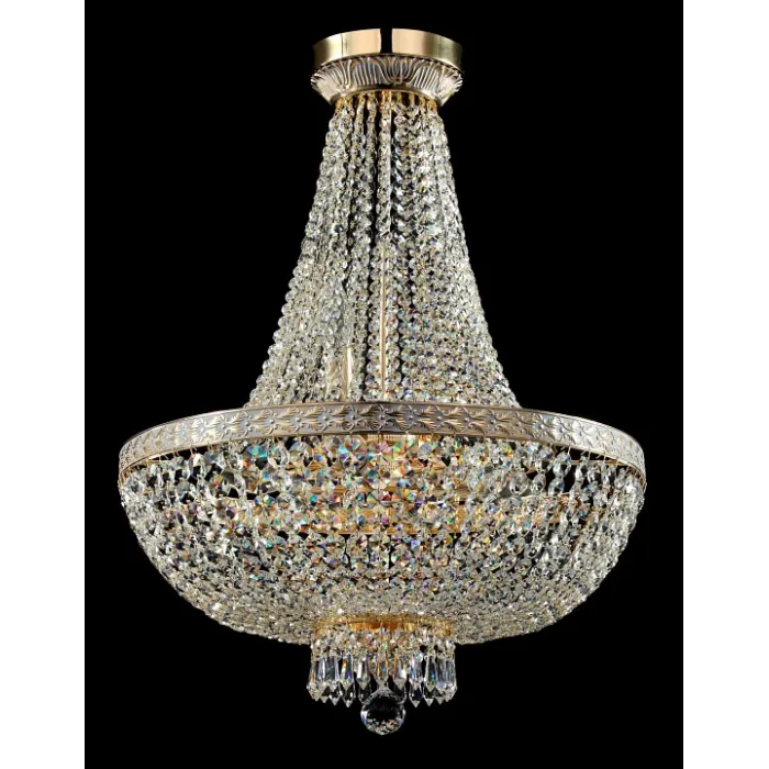Потолочная люстра Maytoni Bella DIA750-TT50-WG Цвет арматуры золото Цвет плафонов прозрачный от ImperiumLoft