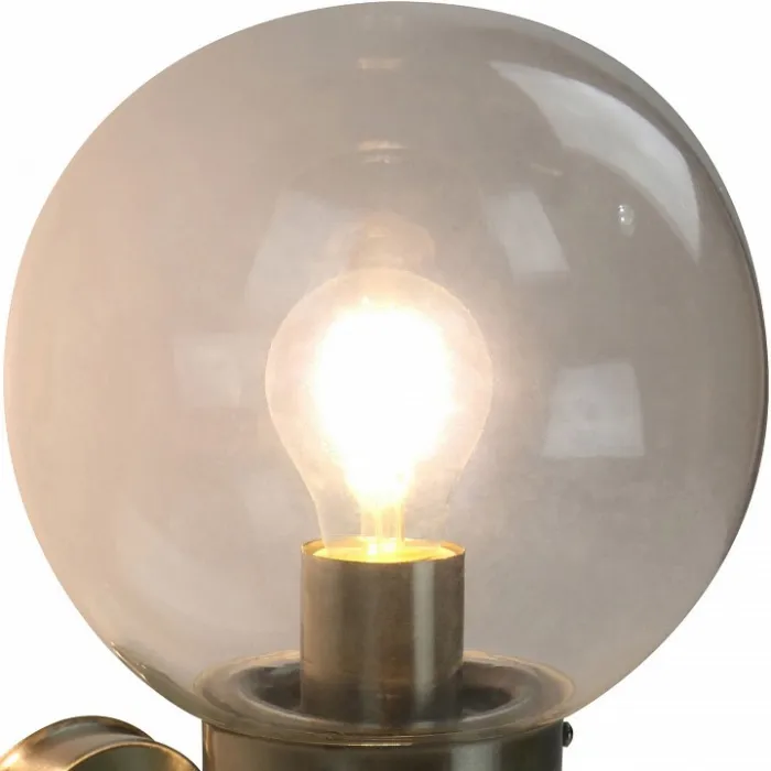 Светильник на штанге Arte Lamp Gazebo A8365AL-1SS Цвет арматуры серебро Цвет плафонов прозрачный от ImperiumLoft
