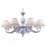 Подвесная люстра Arte Lamp Veronika A2298LM-8CC Цвет арматуры хром Цвет плафонов белый от ImperiumLoft