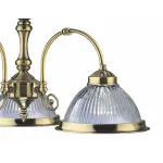 Подвесная люстра Arte Lamp American Diner A9366LM-3AB Цвет арматуры бронза Цвет плафонов прозрачный от ImperiumLoft