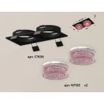 Встраиваемый светильник Ambrella Xc6360 XC7636022 Цвет плафонов розовый