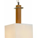 Подвесной светильник Lussole Montone LSF-2516-01 Цвет арматуры хром Цвет плафонов кремовый от ImperiumLoft